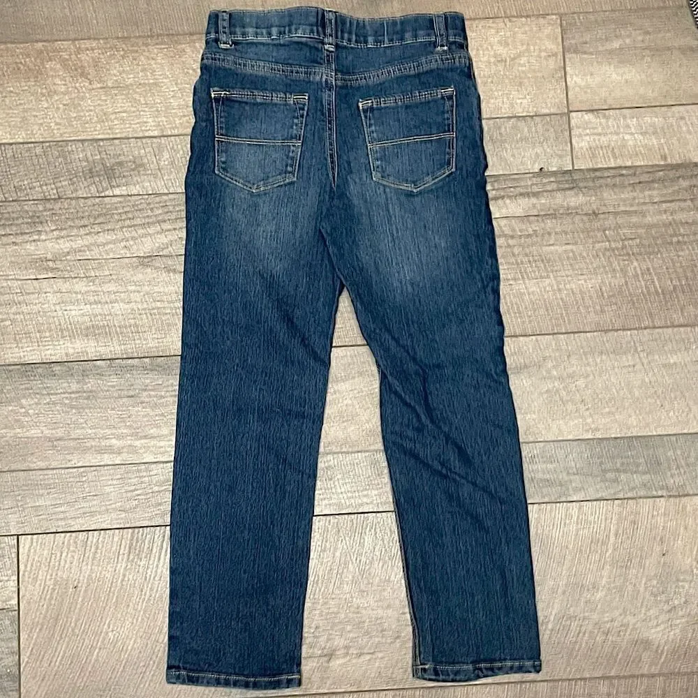 NEW! Oshkosh Boys Distressed Straight Leg Jeans. Size 8A.